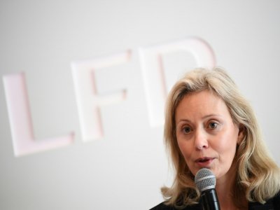 La présidente de la LFP, Nathalie Boy de la Tour, le 11 mars 2020 à Paris - FRANCK FIFE [AFP/Archives]