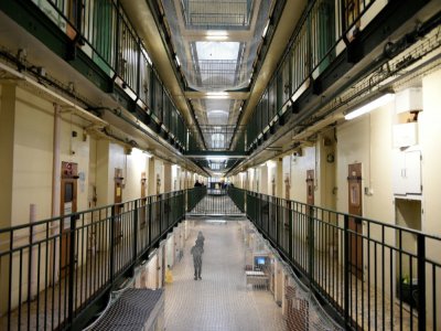 La prison de Fresnes dans le Val-de-Marne, le 11 janvier 2018 - STEPHANE DE SAKUTIN [AFP/Archives]