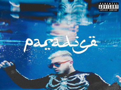 La pochette de Paradise, l'album de l'artiste Hamza. - Facebook