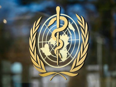 Le logo de l'Organisation mondiale de la Santé (OMS) - Fabrice COFFRINI [AFP/Archives]