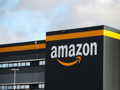 Un entrepôt d'Amazon en novembre 2019 à Brétigny-sur-orge, dans l'Essonne - Thomas SAMSON [AFP/Archives]