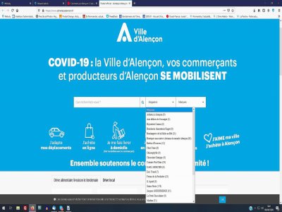 La Market-place Achetez à Alençon est en ligne pour permettre vos achats chez les commerçants de la ville qui sont actuellement fermés pour cause de confinement lié au Covid-19.