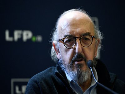 Le président de Mediapro, l'Espagnol Jaume Roures, en conférence de presse à Paris, le 12 décembre 2019 - FRANCK FIFE [AFP/Archives]