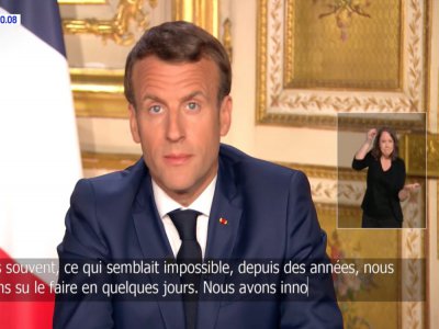 Emmanuel Macron a rassemblé près de 95 % des Français pour sa dernière allocution, le lundi 13 avril, à 20 h 02.