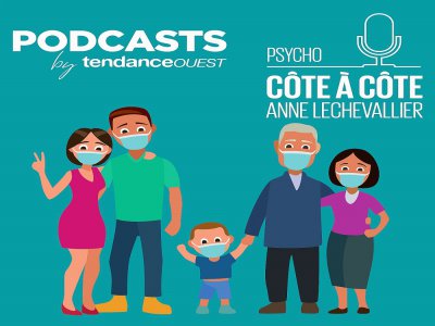 Abonnez-vous au podcast Côte à côte, pour suivre chaque jour sa sortie.