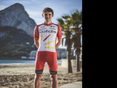 L'ornais Guillaume Martin, leader de l'équipe Cofidis, est satisfait du report annoncé du Tour de France, qui n'est donc pas annulé. - Team cofidis