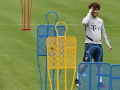 Le défenseur espagnol Alvaro Odriozola du Bayern Munich à l'entraînement, le 5 mai 2020 - Christof STACHE [AFP]
