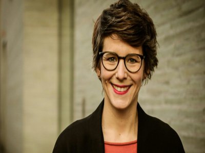 La journaliste Ann-Kathrin Stracke, 37 ans travaille pour la télévision publique allemande WDRAnn-Kathrin Stracke - - [WDR/AFP]