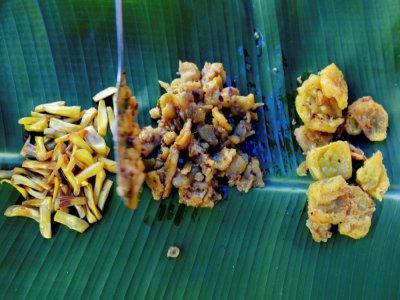 Des plats à base de jaque, le 12 janvier 2020 à Thrissur, dans l'Etat du Kerala, en Inde - Arun SANKAR [AFP]