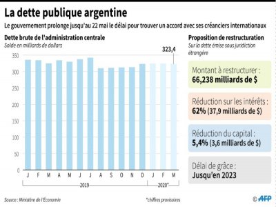 La dette publique argentine - Nicolas RAMALLO [AFP/Archives]