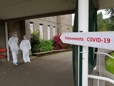 La Croix-Rouge française va ouvrir un centre de dépistage Covid-19 en Drive à compter du mardi 26 mai à Goderville.  - Illustration