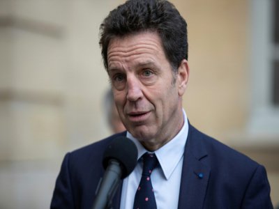 Geoffroy Roux de Bézieux, président du Medef, photo du 25 novembre 2019 - Thomas SAMSON [AFP]