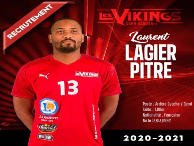 Laurent Lagier-Pitre a rejoint le Caen Handball pour la saison 2020-2021. - Caen Handball