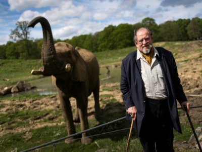 Paul de la Panouse, directeur du ZooSafari de Thoiry, en avril 2018 - Lionel BONAVENTURE [AFP/Archives]