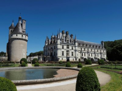 Réouverture du château de Chenonceau, dans le centre de la France, le 31 mai 2019 - GUILLAUME SOUVANT [AFP]