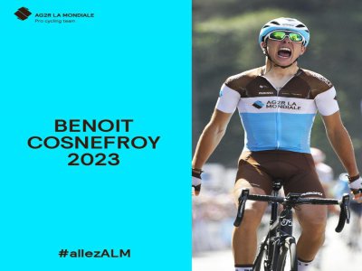 Benoît Cosnefroy prolonge avec AG2R la Mondiale. - AG2R La Mondiale