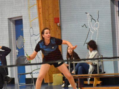 Céline Heude et tous les licenciés du Conquérant Badminton Club de Caen sont encore dans l'attente d'une reprise. - Aurélien Renault