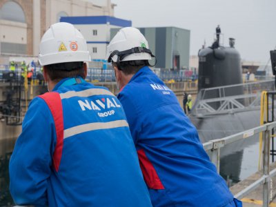 Certains salariés de Naval Group sont invités à rester chez eux après avoir été en contact avec l'un des deux salariés testés positifs au Covid-19. - NAVAL GROUP