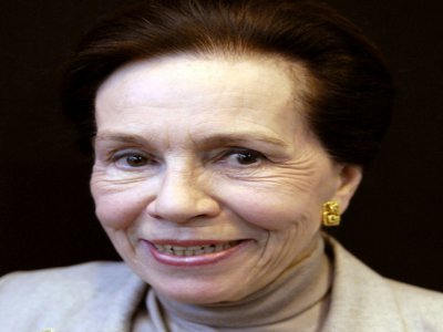 Marie-France Garaud, ancienne candidate à l'élection présidentielle de 1981 et ex-députée européenne, au salon du livre de Paris en mars 2007 - STEPHANE DE SAKUTIN [AFP/Archives]