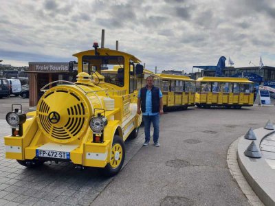 Le petit train touristique de Dieppe reprend la route pour une nouvelle saison. - Facebook de Dieppe-Normandie tourisme