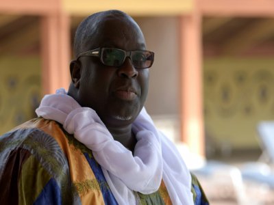 Papa Massata Diack, le fils de l'ancien patron de l'athlétisme mondial, le 6 mars 2017 à Dakar - SEYLLOU [AFP/Archives]