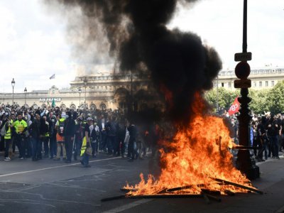 Manifestation des personnels soignants le 16 juin 2020 sur l'Esplanade des Invalides à Paris - Alain JOCARD [AFP]