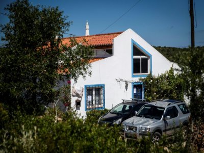 La maison du suspect allemand dans l'affaire de la disparition de la petite Madeleine McCann, le 5 juin 2020 à Lagos, au Portugal - CARLOS COSTA [AFP/Archives]
