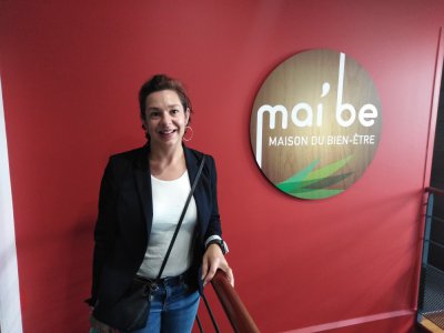 Amandine Tierz Soto a ouvert la maison du bien-être Mai'be à Caen, en janvier 2020. - Mathieu Marie
