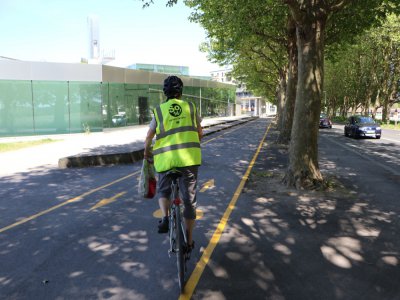 Des aménagements cyclables vont débuter rue de la Délivrande et sur le viaduc de la Cavée courant juin à Caen.