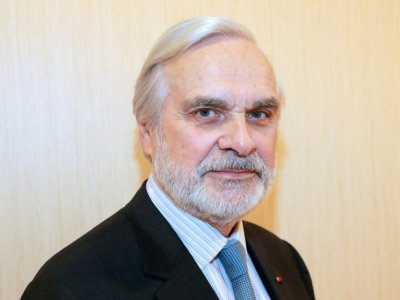 Jean-Marie Burguburu, alors membre de la Commission indépendante des abus sexuels à l'église (CIASE), à Paris le 8 février 2018 - JACQUES DEMARTHON [AFP/Archives]