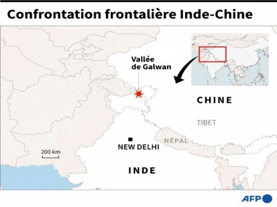 Confrontation frontalière Inde-Chine - Vincent LEFAI [AFP]