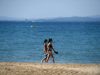 La plage de Roses, en Espagne, le 21 juin 2020 - Josep LAGO [AFP]