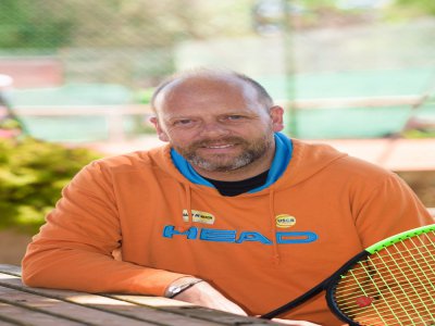 David Barbier, président du tennis club de Bois-Guillaume - François Dugue