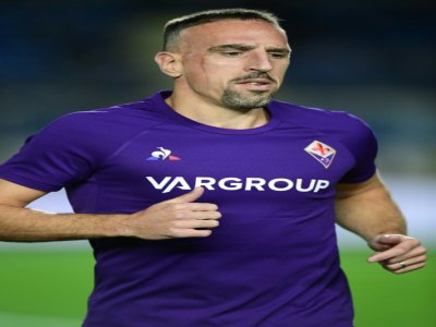 L'attaquant français de la Fiorentina Franck Ribéry lors d'un match à Brescia, le 21 octobre 2019 - Miguel MEDINA [AFP/Archives]