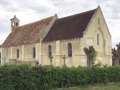 La Chapelle de Béneauville à Chicheboville a été restaurée de 2009 à 2018. - Chapelle de Béneauville