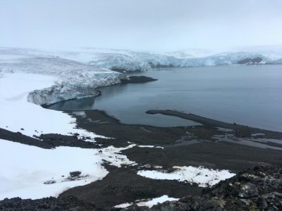 Le glacier Collins sur l'île du Roi Georges, le 2 février 2018 en Antarctique - Mathilde BELLENGER [AFP/Archives]