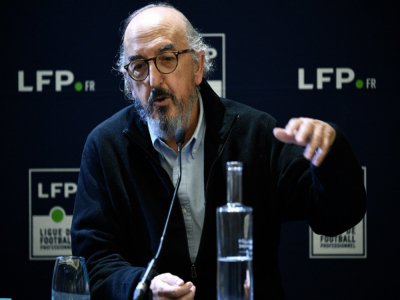 Jaume Roures, le patron du groupe audiovisuel sino-espagnol, le 12 décembre 2019 lors d'un point presse à Paris - FRANCK FIFE [AFP/Archives]