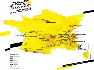 Le parcours du Tour de France dévoilé le 15 octobre 2019 à Paris - - [ASO/AFP/Archives]