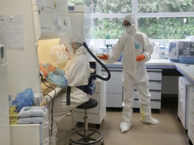 Les laboratoires Labéo sont mobilisés pour réaliser des tests du Covid-19 et répondre aux besoins d'une politique de dépistages massifs. - David Daguier-CD50