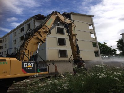 La démolition a commencé le mercredi 1er juillet.