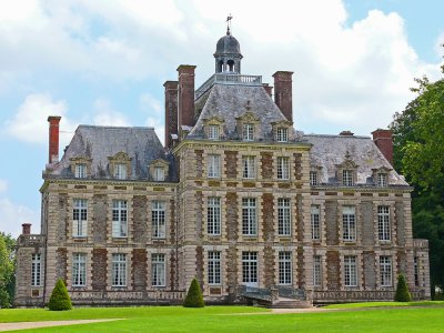 Le château de Balleroy a été construit en 1631 par le célèbre architecte François Mansart. - Loïc Durand / Calvados Attractivité