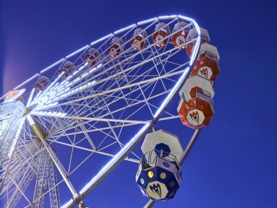 La grande roue de Cabourg est de retour jusqu'au dimanche 30 août. - Fabien Mahaut /Calvados Attractivité