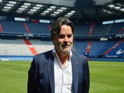 Fabrice Clément, président SM Caen a réuni sept actionnaires du SMC10 autour de lui pour injecter 1.5M€ dans le club.  - Sylvain Letouzé