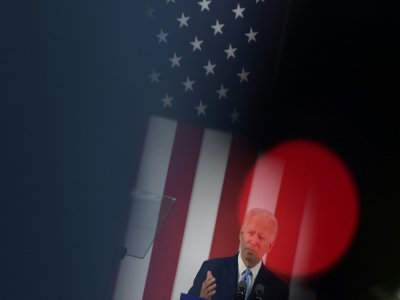 Le candidat démocrate à la Maison Blanche Joe Biden à Wilmington, dans le Delaware, le 30 juin 2020 - Brendan Smialowski [AFP]