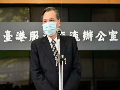 Chen Ming-tong, ministre taïwanais pour les Affaire continentales, à Taipei le 1er juillet 2020 - Sam Yeh [AFP]