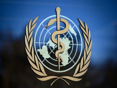 Logo de l'Organisation mondiale de la santé, le 24 février 2020 à Genève - Fabrice COFFRINI [AFP/Archives]