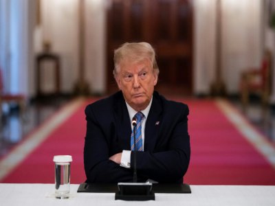 Donald Trump à la Maison Blanche, le 7 juillet 2020 - JIM WATSON [AFP]