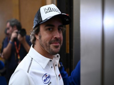 Le pilote espagnol Fernando Alonso le 3 janvier 2020 en Arabie Saoudite - FRANCK FIFE [AFP/Archives]