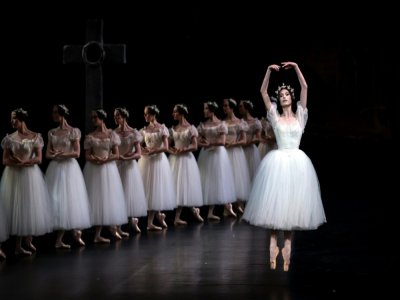 Répétition de Gisèle, au Palais Garnier à Paris, le 30 janvier 2020 - Lionel BONAVENTURE [AFP/Archives]