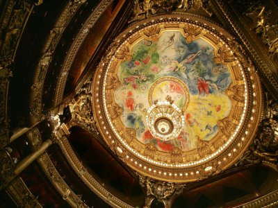 La coupole du Palais Garnier, à Paris - Gabriel BOUYS [AFP/Archives]
